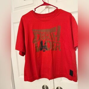 Disney Parks Galaxy’s Edge Darth Vader red shirt, Large. New with tags.